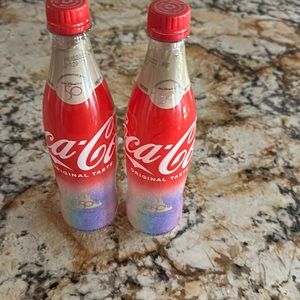 50th commemorative celebration Coca-Cola plastic bottles.2022 Walt Disney World